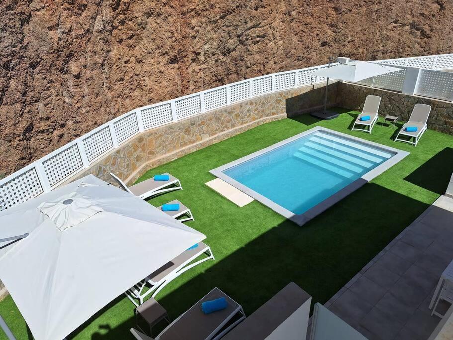 Malibu Mogan Secret Pool Villa - Piscina Privada Y Climatizada - Exclusive Heated Pool La Playa de Tauro Exteriör bild