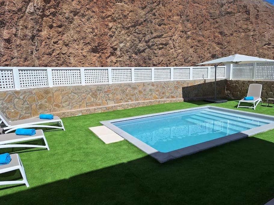Malibu Mogan Secret Pool Villa - Piscina Privada Y Climatizada - Exclusive Heated Pool La Playa de Tauro Exteriör bild