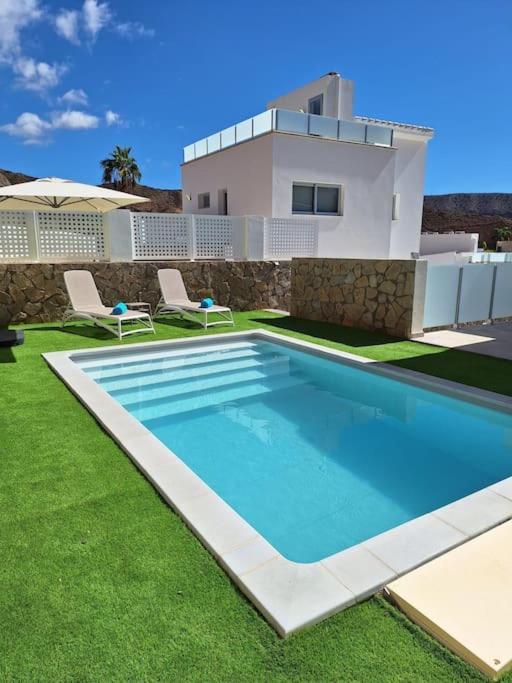Malibu Mogan Secret Pool Villa - Piscina Privada Y Climatizada - Exclusive Heated Pool La Playa de Tauro Exteriör bild