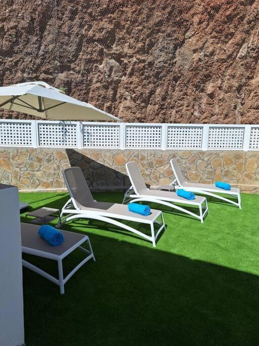 Malibu Mogan Secret Pool Villa - Piscina Privada Y Climatizada - Exclusive Heated Pool La Playa de Tauro Exteriör bild